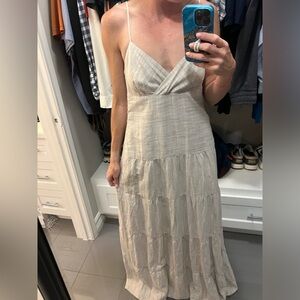 Banana Republic Maxi Linen Dress- perfect for Summer
